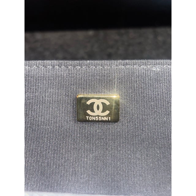 Animal Skin Chanel Pocket Flap Bag For Sale - Image 7 of 10
