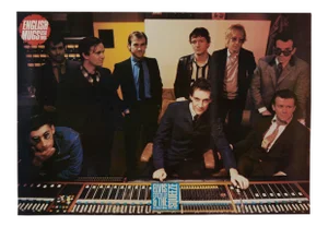 1980s Elvis Costello & the Attractions Promotional Poster