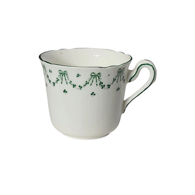 English 1914 - 1919 Jackson & Gosling Grosvenor China Tea Set Trios- 9 Pieces For Sale - Image 3 of 10