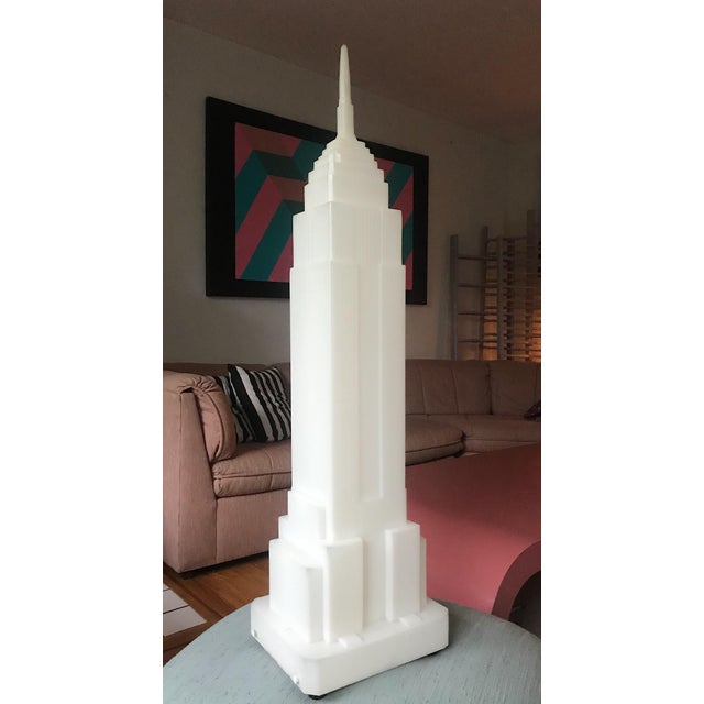 Vintage Post Modern 1980s Empire State Building Lamp By Takahashi Denson For Midori Chairish