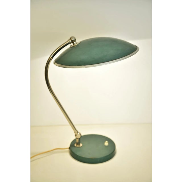 Swedish Functionalistic Table Lamp by Harald Notini for Böhlmarks Lampfabrik AB, 1930s For Sale - Image 4 of 13