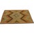 American 1880s Antique Multicolor Geometric Folk Art Knotted American Hooked Carpet Rug For Sale - Image 3 of 6