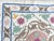 Mid-Century Modern Hand-Embroidered Neutral Tan Suzani Tapestry, 3'10'' X 4'2'' For Sale - Image 3 of 8