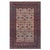Doris Leslie Blau Antique Indian Botanic Handmade Wool Rug For Sale