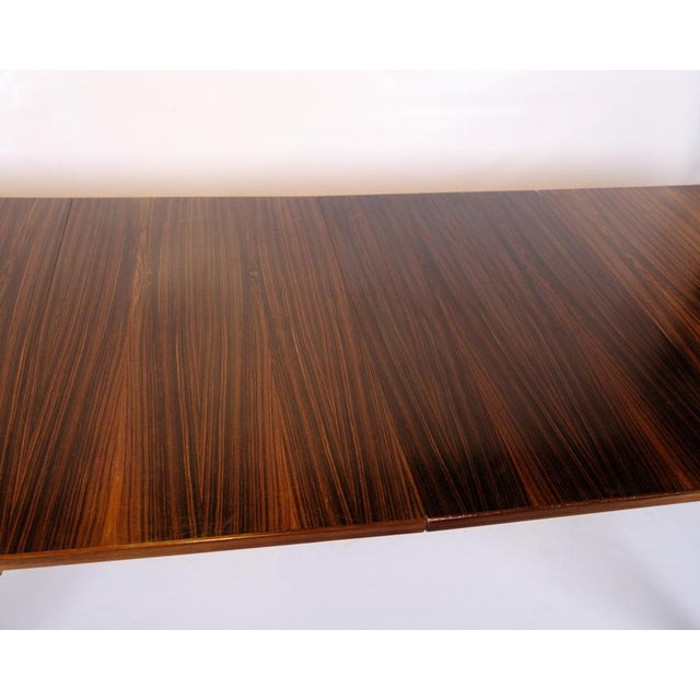 Dining Table in Rosewood with Two Extension Leaves by Arne Vodder, 1960s For Sale - Image 11 of 14