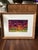 Susan R. Wilson Original Oilstick Expressionist Mediterranean Landscape, Signed & Professionally Framed For Sale In Atlanta - Image 6 of 9