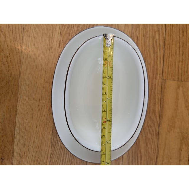 Ceramic Late 20th Century Villeroy & Boch Botanica Sauce Gravy Boat W/ Underplate For Sale - Image 7 of 8