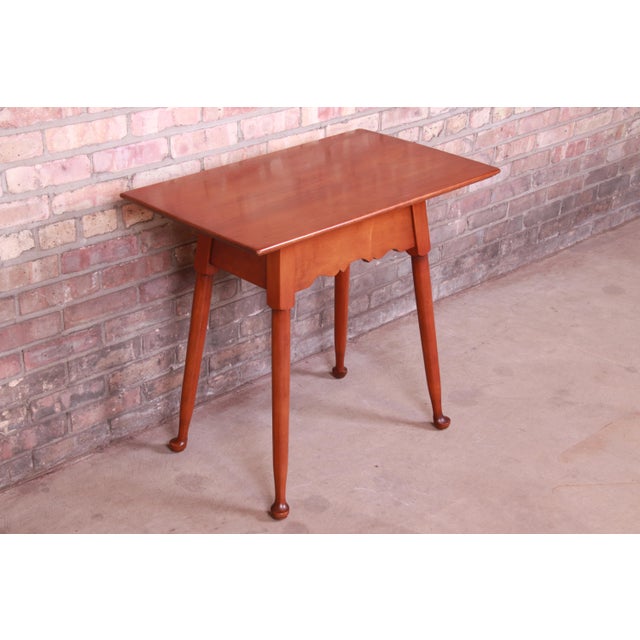 Stickley American Colonial Solid Cherry Occasional Table Chairish