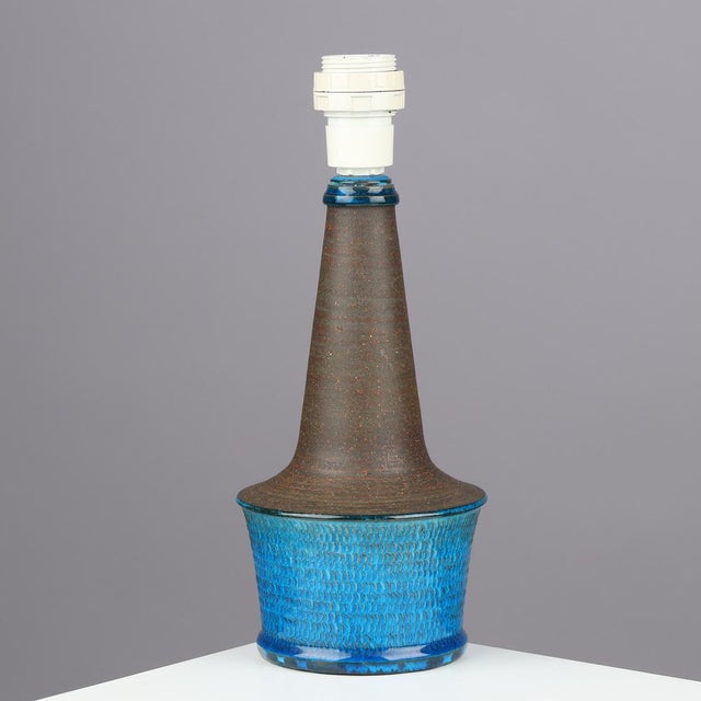 Ceramic Table Lamp by Nils Kähler, Denmark, 1960s For Sale - Image 7 of 7