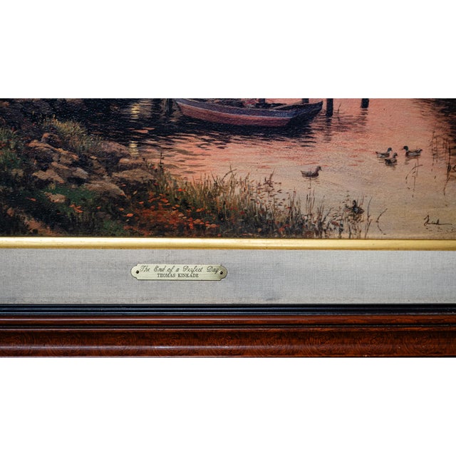 Very limited edition framed it measures 33.5x29.5. Canvas measures 20x24. Home Inspirations Auctions will carefully...