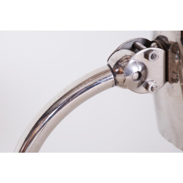Art Deco Chrome & Aluminum Table Lamp attributed to Franta Anyz for Napako, 1930s For Sale - Image 10 of 15