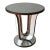 French Tulip Form Mirrored Accent Table For Sale