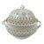Late 19th Century Leeds Creamware Pierced Chestnut Covered Tureen For Sale