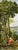 Classical Roman 36" * H96" * 3ps, Classical Roman Bucolic Hand-Painted Pastoral Landscape Mural For Sale - Image 3 of 5