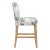 Transitional Chelsea Counter Stool in Cream Belize Chinoiserie For Sale - Image 3 of 8