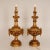 Wood Italian Lamps XL Carved Giltwood Gold Neoclassical Urn Vases Table Lamps - A Pair For Sale - Image 7 of 12