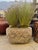 Vintage Stone Carved Planter Pot For Sale - Image 4 of 6