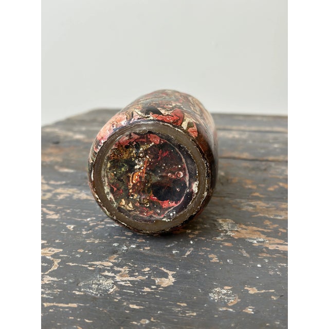 Vintage Dipped Marble Painted Bottle, Circa Mid 20th Century For Sale - Image 11 of 11