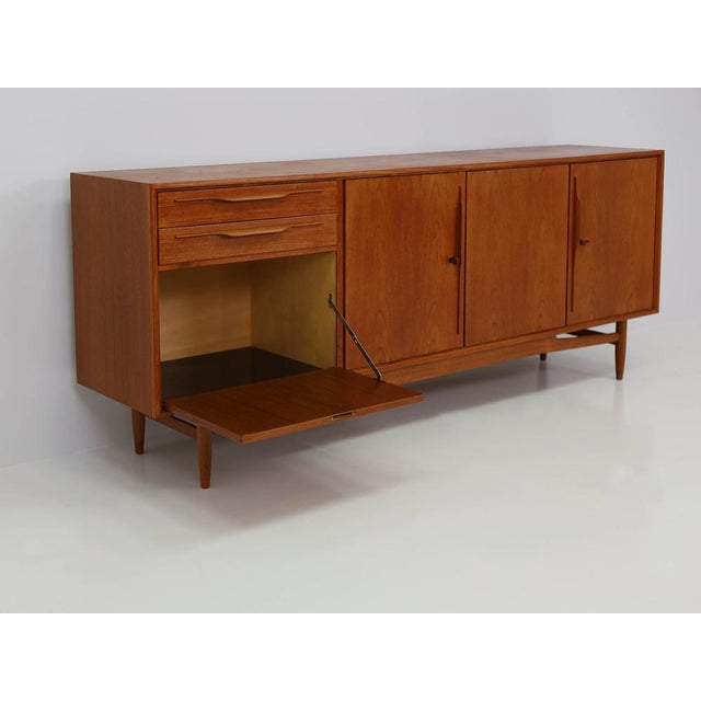 Swiss Design Sideboard in Teak, 1960s For Sale - Image 6 of 12