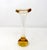 Mid-Century Modern Amber Aseda Glasbruk Glass Bone Vase - 1960s For Sale - Image 3 of 9
