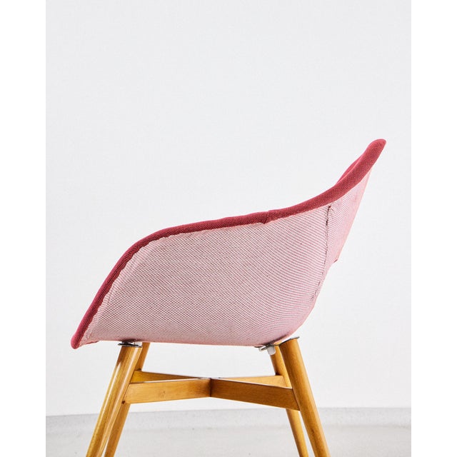 Lounge Chair by Miroslav Navratil for Vertex, 1960s For Sale - Image 4 of 7
