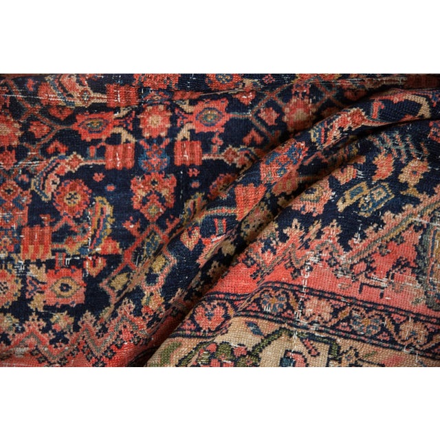 Vintage Malayer Carpet - 5'5" X 9'9" For Sale - Image 11 of 13
