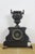Antique French Michelant Laligant Black Slate Cassolette Trophy Urn Mantle Clock 16" For Sale - Image 11 of 17