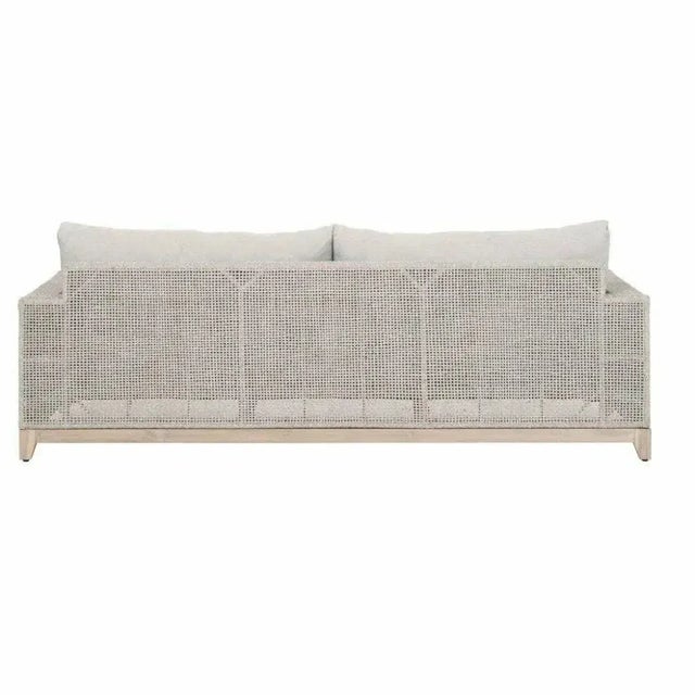 Tropez 90" Olefin Fabric Outdoor Sofa by Essentials for Living For Sale - Image 4 of 5