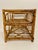Tan Vintage Tortoise Bamboo 6 Bottle Wine Rack For Sale - Image 8 of 10