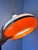 White and Orange Plastic Pendant, Denmark For Sale - Image 6 of 11