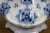 Antique w.h. Grindley Flow Blue Pitcher 1897 English Ironstone Water Jug For Sale - Image 9 of 13