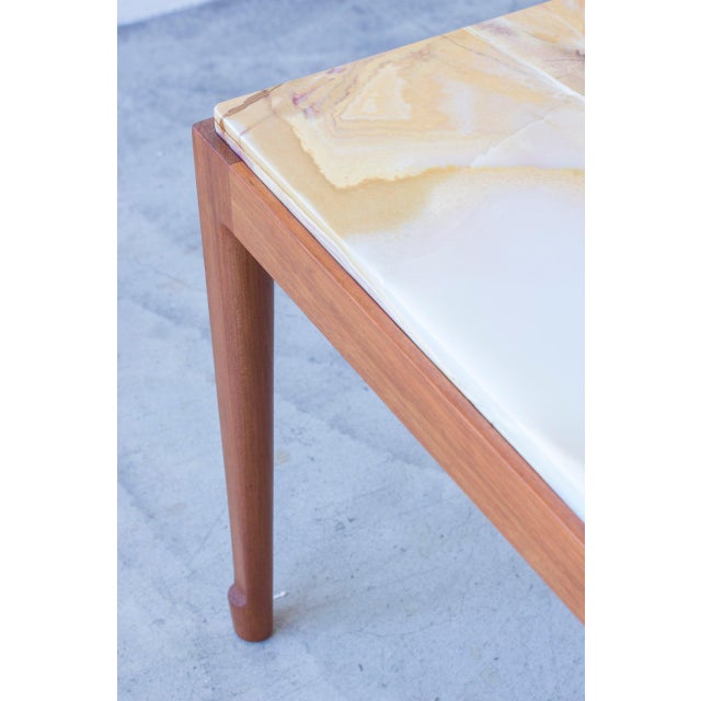 Onyx Sofa Table in the style of Frank For Sale - Image 4 of 11