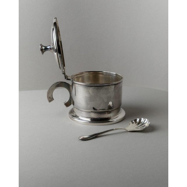 Art Deco Silver-Plated Lidded Box, Italy, 1930s For Sale - Image 4 of 13