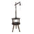 Vintage Mid-Century Modern George Bent Floor Lamp Table: Mid-Century Modern Wood Accent For Sale