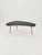 German Mid-Century Tripod Glass & Brass Coffee Table By Else 1950s Made in Germany in the late 50s Condition: very good...