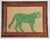 2020s Leopard Expressionism Folk Art Safari Green Brown Sienna Original Painting by Cleo Plowden For Sale - Image 5 of 5