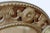 Round Mirror Antique Wanamaker-Phila, Walnut, Brass and Red Bronze For Sale In Providence - Image 6 of 10