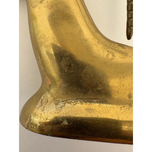 Mid 20th Century Modern Gazelle Bookends - A Pair For Sale - Image 4 of 5