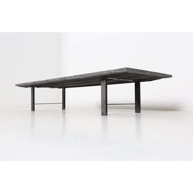 Brutalist Brazilian Stone Coffee Table by Pia Manu, 1960 For Sale - Image 10 of 15