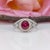 2020s 1.5Ct Gia Certified Burma Ruby Ring With Natural Diamond Accents: Solid 14k Gold, Size 6.75 For Sale - Image 5 of 9