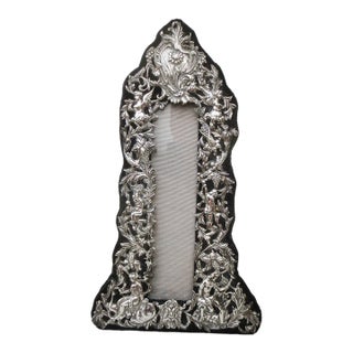 Sterling Silver Photo Frames London 1889 For Sale