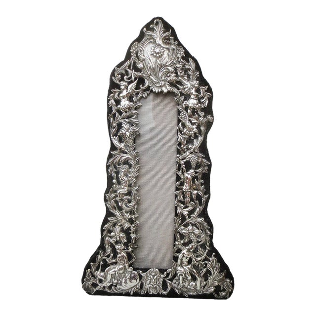Sterling Silver Photo Frames London 1889 For Sale