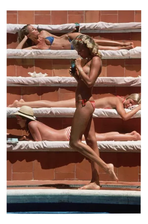 Slim Aarons, Catherine Wilke, Estate Stamped Print