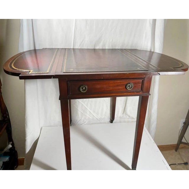 Vintage Mahogany Pembroke Table, Gordon’s Fine Furniture, Inc. For Sale - Image 10 of 13