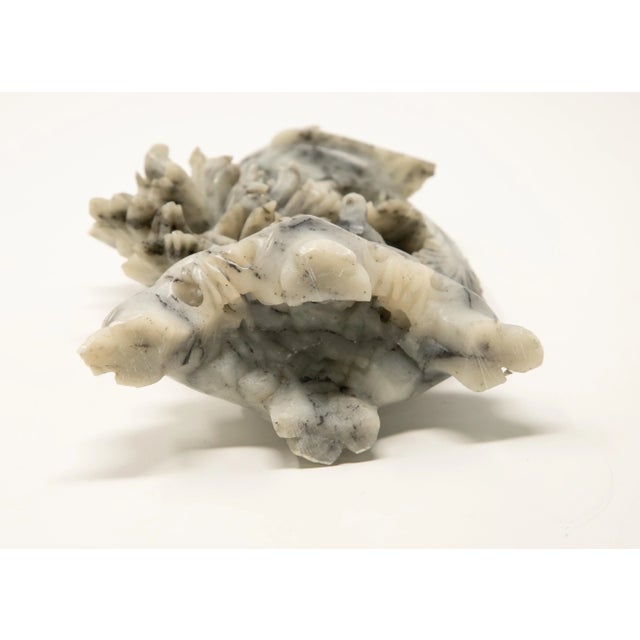 Mid 20th Century Chinese Soapstone Hand-Carved with Phoenix For Sale - Image 4 of 13