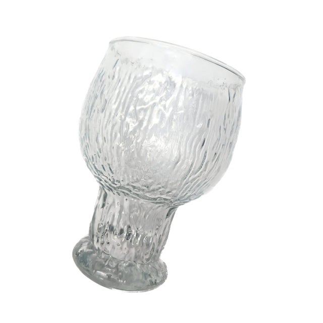 Vintage Indiana Glacier Beer Glass Goblets, Set of 6 For Sale In Miami - Image 6 of 10