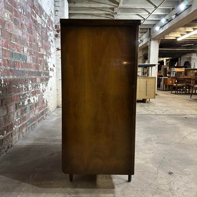 Metal Mid-Century Modern Dresser Highboy by Tribond Furniture For Sale - Image 7 of 12