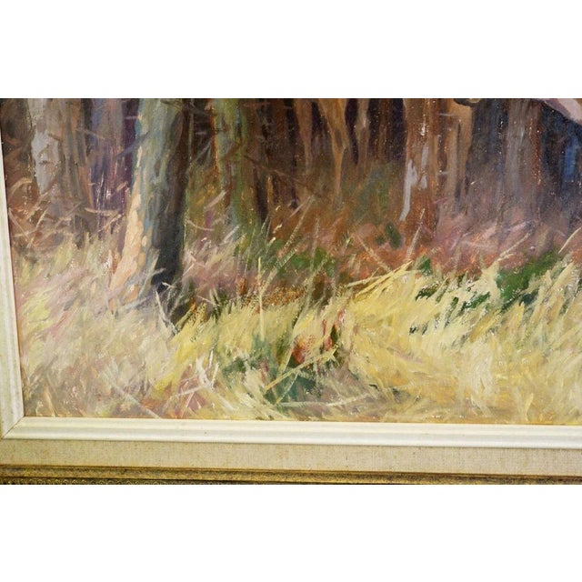 Ewind, Animal Composition, 1890s, Oil Painting on Masonite, Framed For Sale - Image 10 of 13