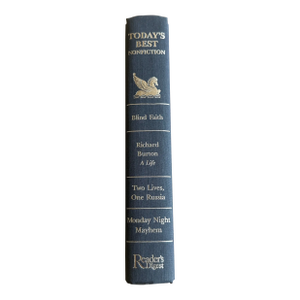 Vintage Blue Reader’s Digest Today’s Best Nonfiction