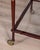 Vintage Italian Wood and Glass Serving Bar Cart, 1960s For Sale - Image 14 of 15